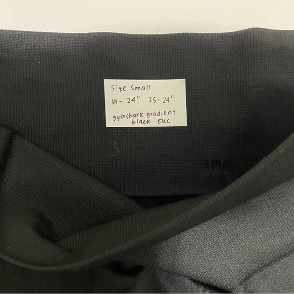 Gymshark black to gray ombre gradient leggings | Sz Small - Picture 11 of 11